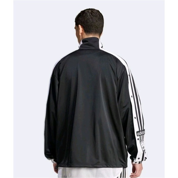Adidas Originals [M-L] Men's Adilenium 2 Megabreak Jacket Black Oversized JN0810 - Picture 2 of 10